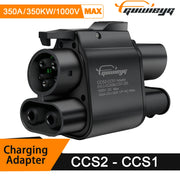 GUWIEYG CCS2 to CCS1 EV Charger Adapter350A 350kW DC 1000V
